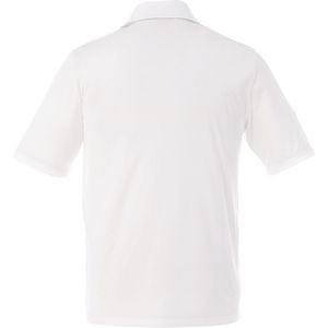White Blank Back View
