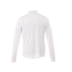 White  Blank Back View