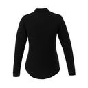 Black Blank Back View