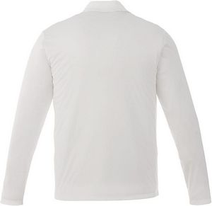 White Blank Back View
