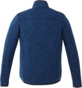 Metro Blue Heather Blank Back View