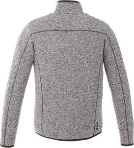 Light Heather Gray Blank Back View