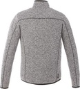 Light Heather Gray Blank Back View