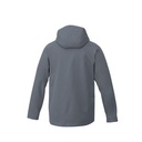 Quarry Gray/Heather Dark Charcoal Gray Blank Back View