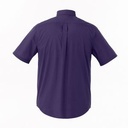Dark Plum Purple Blank Back View