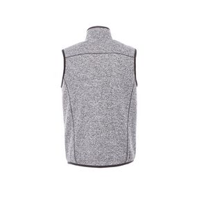 Light Heather Gray Blank Back View