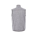 Light Heather Gray Blank Back View