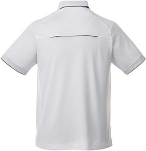 White/Quarry Gray Blank Back View