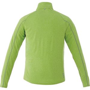 Apple Green Heather  Blank Back View