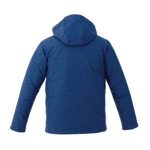 Metro Blue Heather/Black Blank Back View