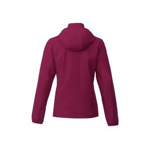 Maroon Red Blank Back View