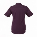 Dark Plum Purple Blank Back View