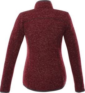 Maroon Red Heather Blank Back View