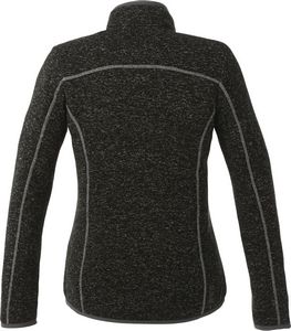 Black Smoke Heather Blank Back View