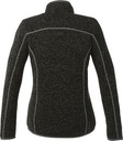 Black Smoke Heather Blank Back View