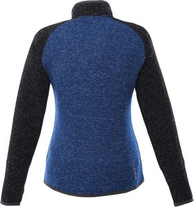 Metro Blue Heather/Black Smoke Blank Back View