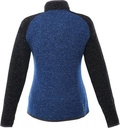Metro Blue Heather/Black Smoke Blank Back View