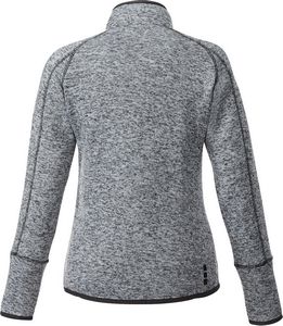 Light Heather Gray Blank Back View