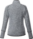 Light Heather Gray Blank Back View