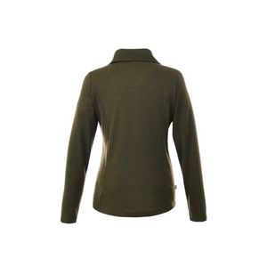 Loden Green HeatherBlank Back View