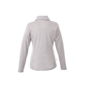 Heather Gray Blank Back View