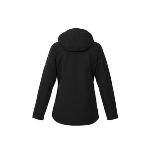 Black/Heather Dark Charcoal Gray Blank  Back View