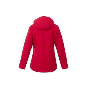 Team Red/Heather Dark Charcoal Gray Blank Back View