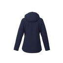 Navy Blue Heather/Heather Dark Charcoal Gray Blank Back View