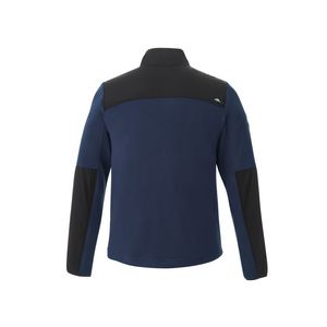 Atlantic Navy Blue/Black Blank Back View