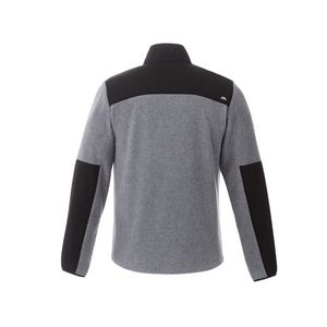 Charcoal Mix Gray/Black Blank Back View