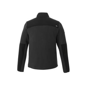 Black Blank Back View