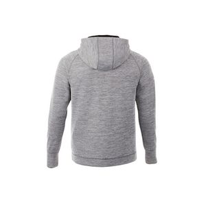 Heather Charcoal Gray Blank Back View