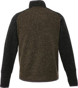 Loden Green Heather/Black Smoke Blank Back View