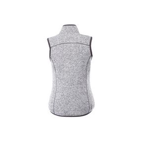 Light Heather Gray Blank Back View