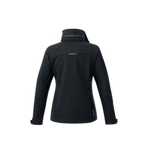 Black Blank Back View