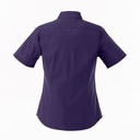 Dark Plum Purple Blank Back View