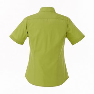 Dark Citron Green Blank Back View