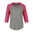 Heather Magenta Pink/Heather Gray