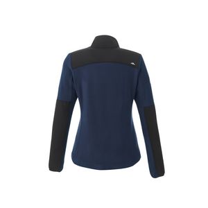 Atlantic Navy Blue/Black Blank Back View
