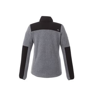 Charcoal Mix Gray/Black Blank Back View