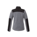 Charcoal Mix Gray/Black Blank Back View