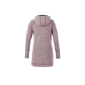 Maroon Red Heather Blank Back View