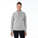 Heather Charcoal Gray Blank Model