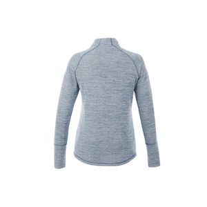 Invitus Blue Heather Blank Back View