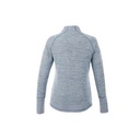 Invitus Blue Heather Blank Back View