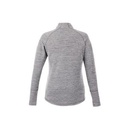 Heather Charcoal Gray Blank Back View