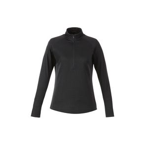 Black Blank Back View