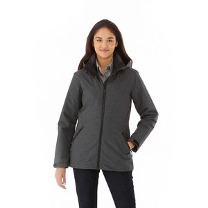 Heather Dark Charcoal Gray/Black Blank  Model