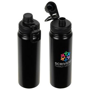 Black Logo Top View