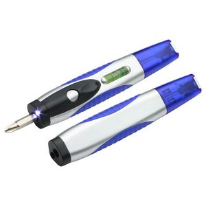 Silver/Blue